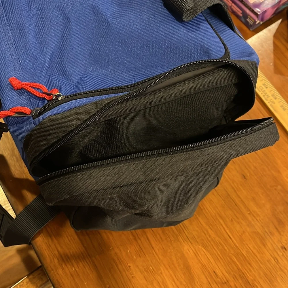 Polo Sport Ralph Lauren Vintage Duffel Duffle Bag Travel Gym blue 90s